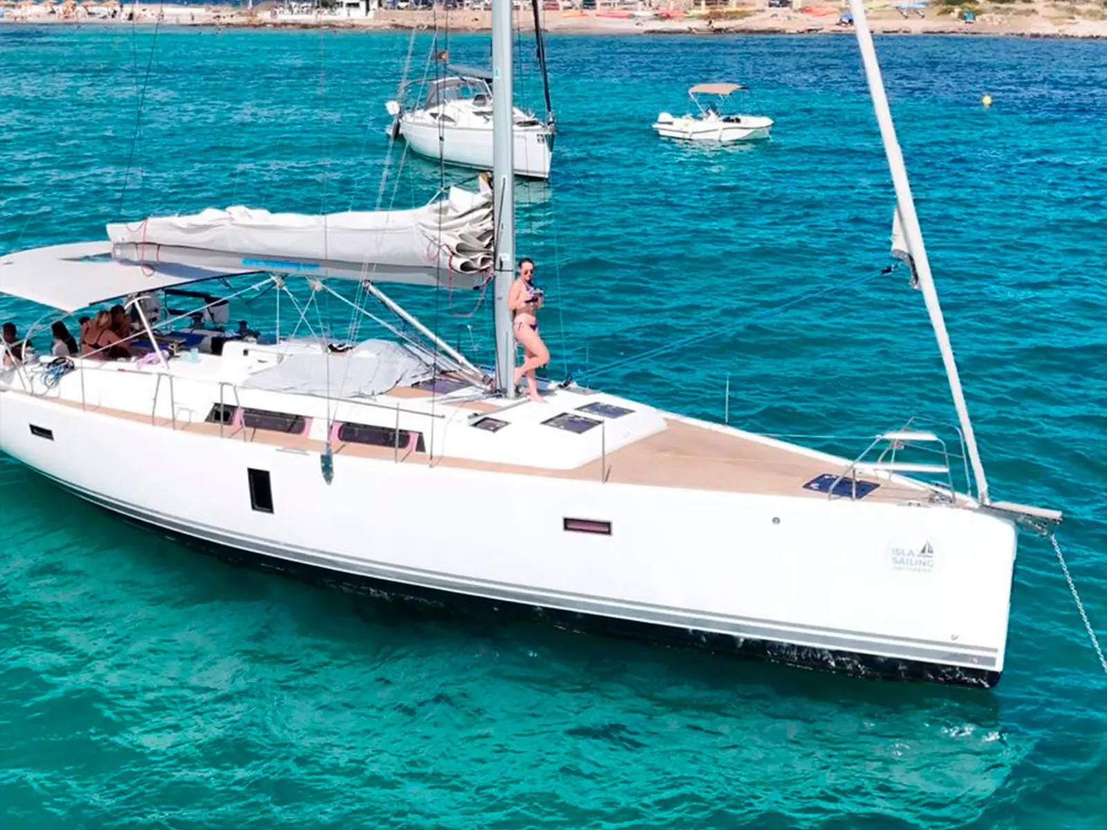 Hanse 445 sailboat charter Palma Bay