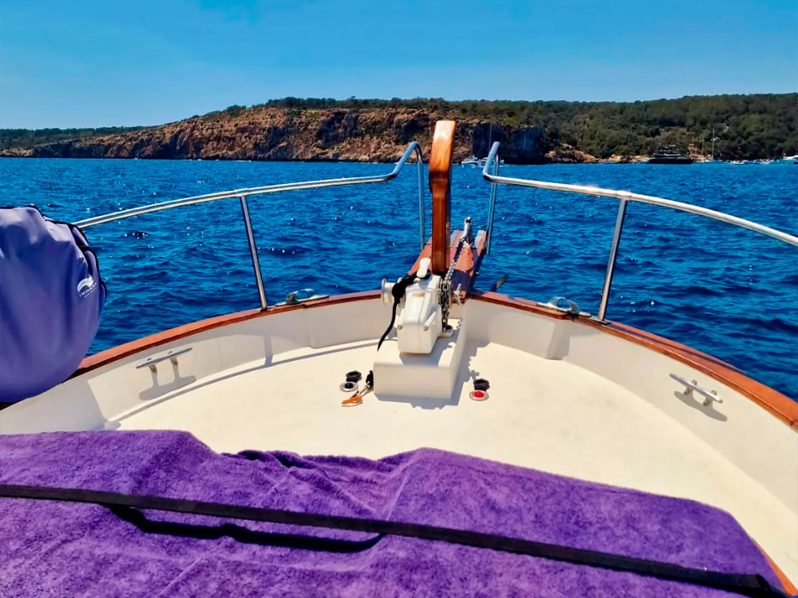 Traditional boat charter Palma coast