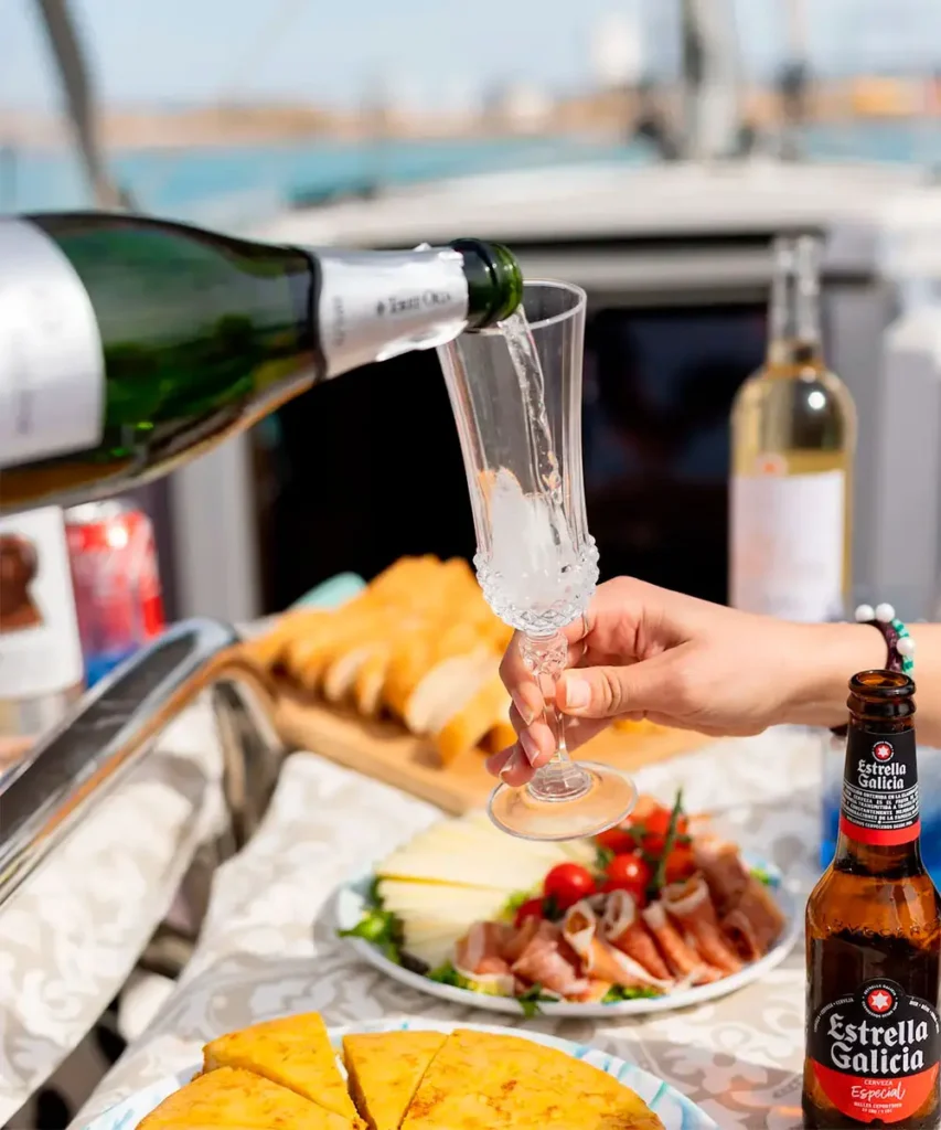 Islander Charter bottle of Moët & Chandon champagne